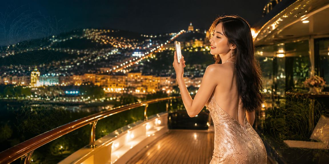 Người dùng Đà Lạt trải nghiệm casino di động trên smartphone tại quán cà phê