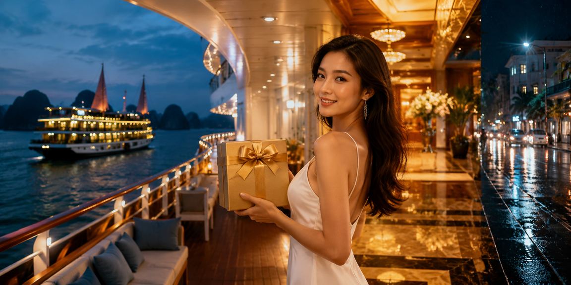 Người dùng Việt Nam xem kèo bóng đá tại vịnh Hạ Long trên điện thoại