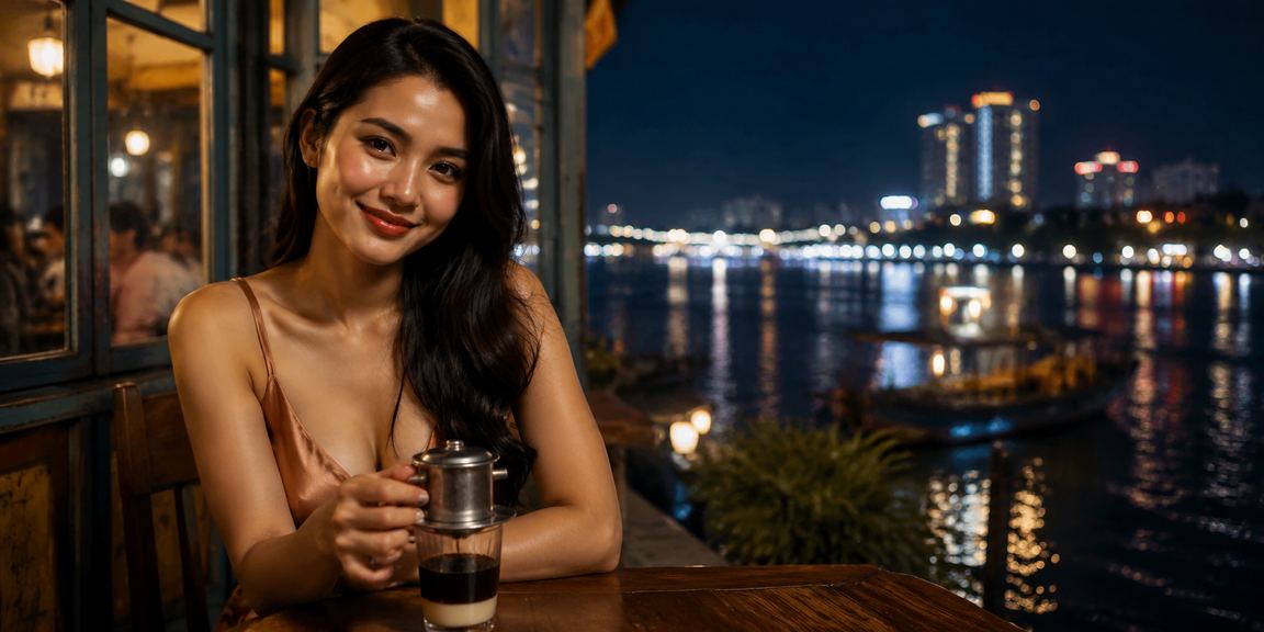 Người dùng vùng Mekong xem kết quả xổ số và đặt cược trực tuyến bên tách cà phê